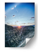 El río y el sol | Cuadro decorativo de Canvas Lab