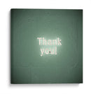 Thank you | Cuadro decorativo de Canvas Lab