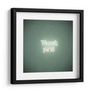Thank you | Cuadro decorativo de Canvas Lab