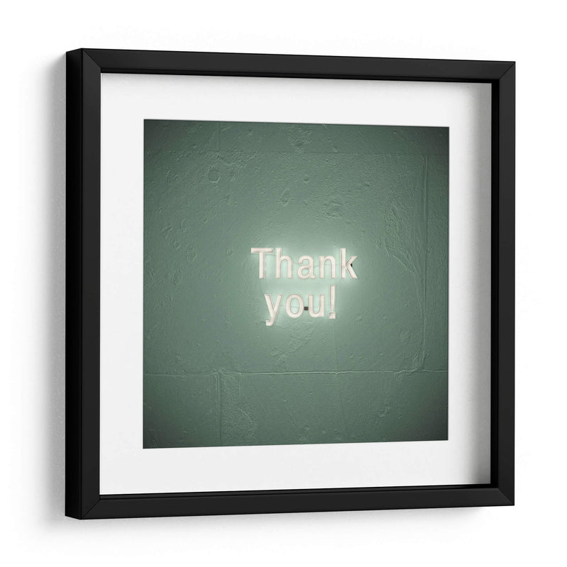 Thank you | Cuadro decorativo de Canvas Lab
