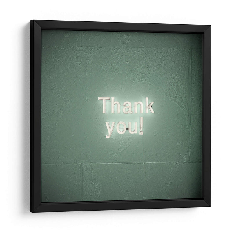 Thank you | Cuadro decorativo de Canvas Lab