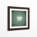 Thank you | Cuadro decorativo de Canvas Lab