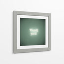 Thank you | Cuadro decorativo de Canvas Lab