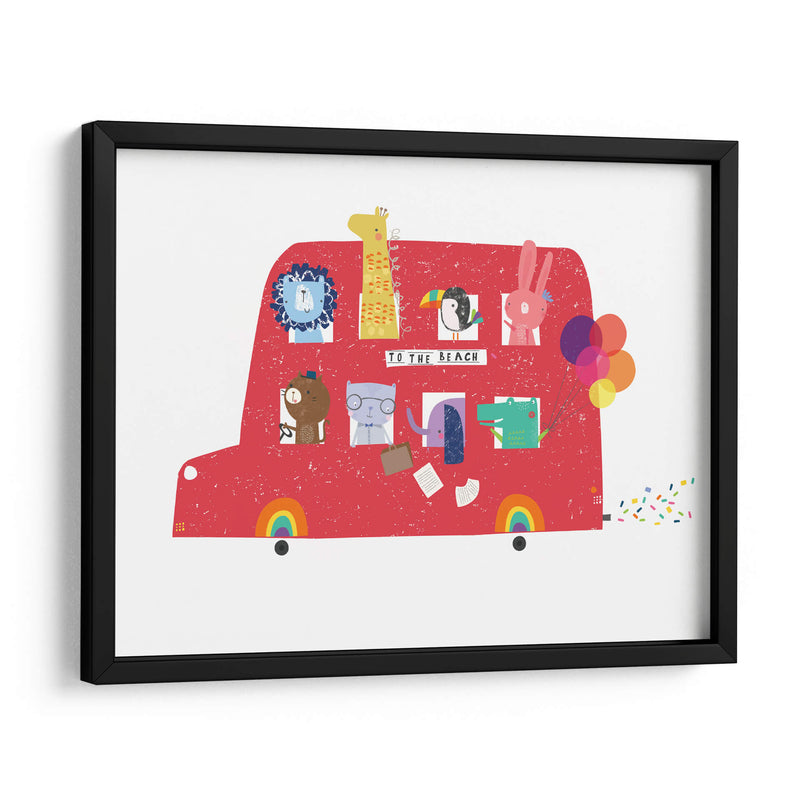 To the beach | Cuadro decorativo de Canvas Lab