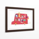 To the beach | Cuadro decorativo de Canvas Lab