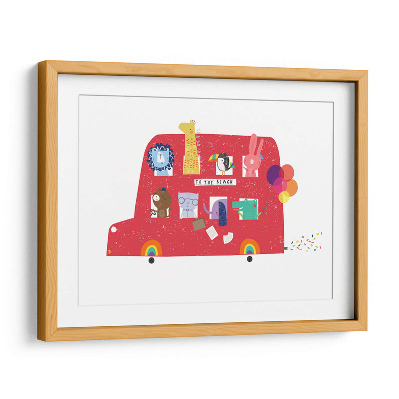 To the beach | Cuadro decorativo de Canvas Lab