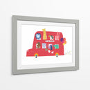 To the beach | Cuadro decorativo de Canvas Lab