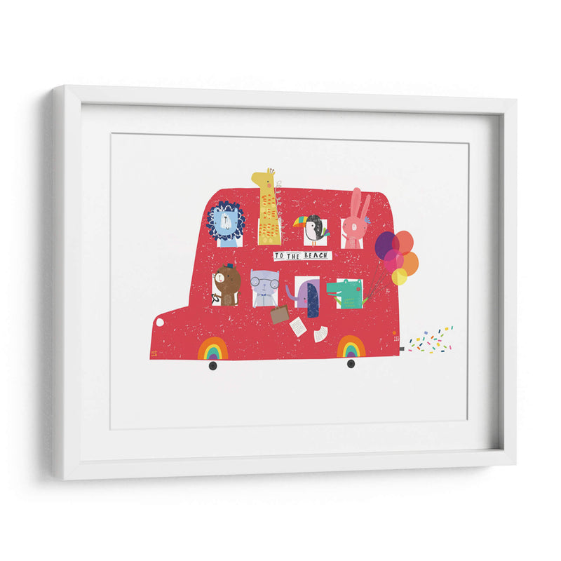 To the beach | Cuadro decorativo de Canvas Lab