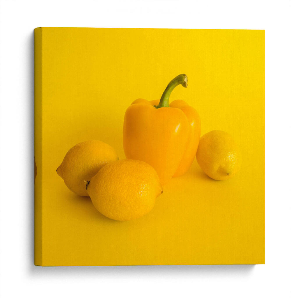 Todo amarillo | Cuadro decorativo de Canvas Lab