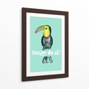 Toucan do it | Cuadro decorativo de Canvas Lab