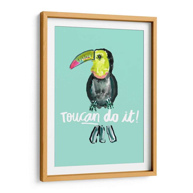 Toucan do it | Cuadro decorativo de Canvas Lab