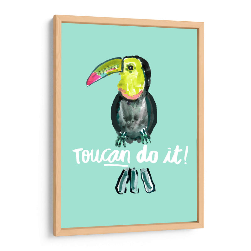 Toucan do it | Cuadro decorativo de Canvas Lab