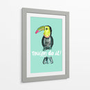 Toucan do it | Cuadro decorativo de Canvas Lab