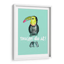 Toucan do it | Cuadro decorativo de Canvas Lab