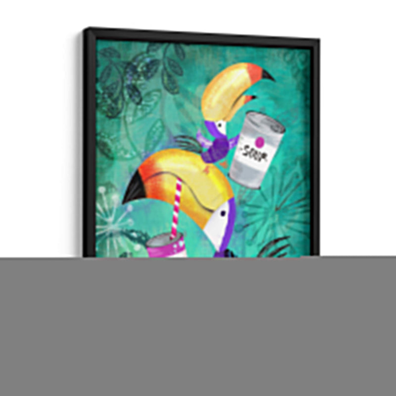 Toucan lunch | Cuadro decorativo de Canvas Lab