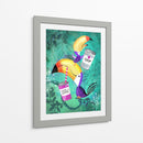 Toucan lunch | Cuadro decorativo de Canvas Lab