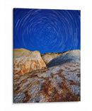 Trayecto azulado | Cuadro decorativo de Canvas Lab