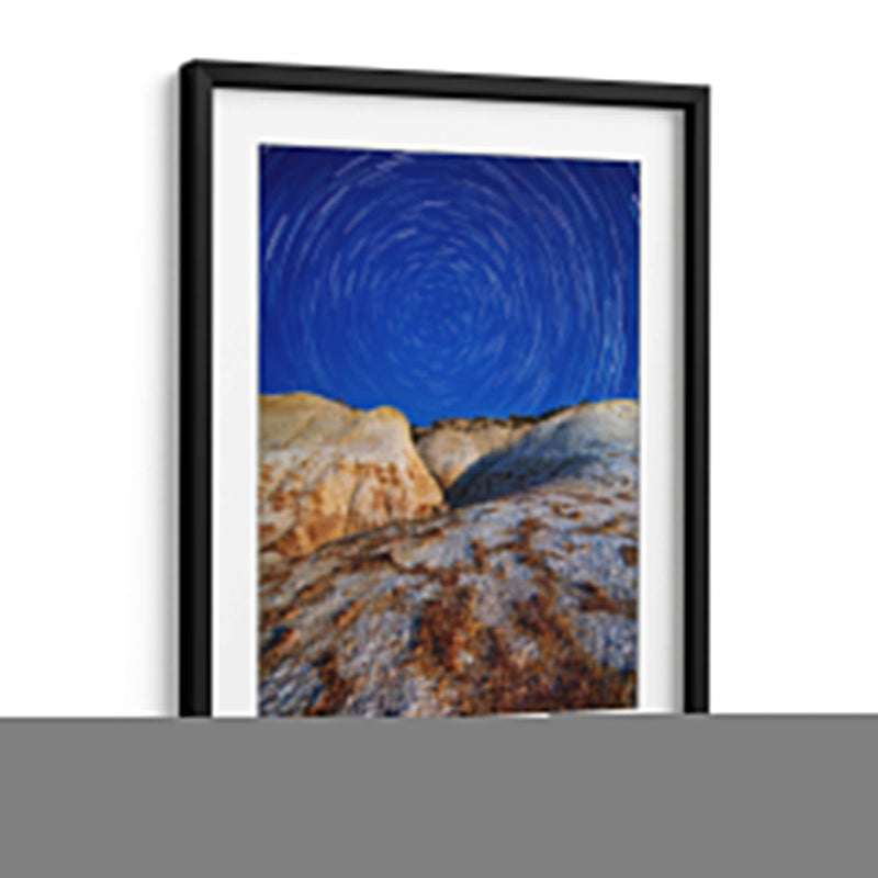 Trayecto azulado | Cuadro decorativo de Canvas Lab