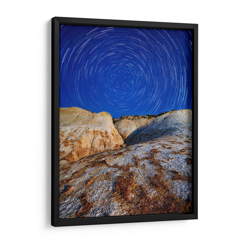 Trayecto azulado | Cuadro decorativo de Canvas Lab