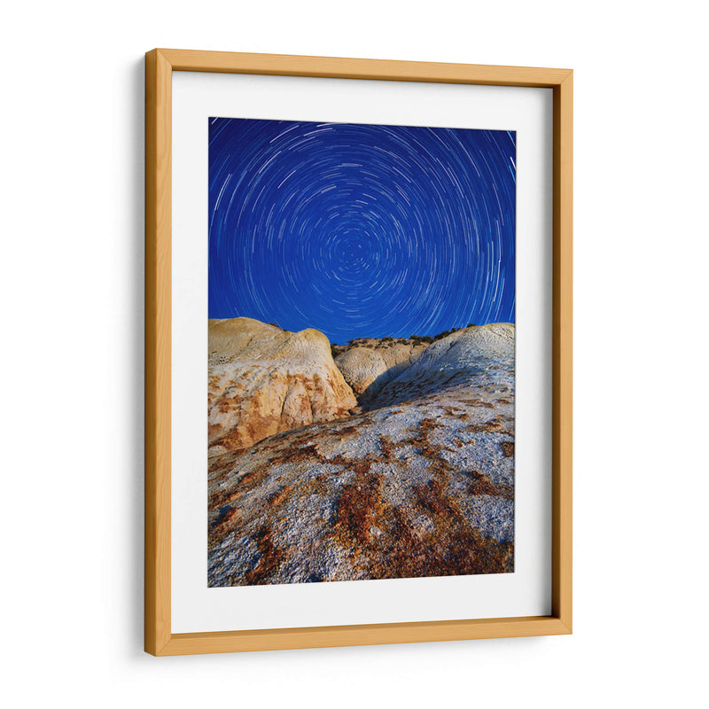 Trayecto azulado | Cuadro decorativo de Canvas Lab