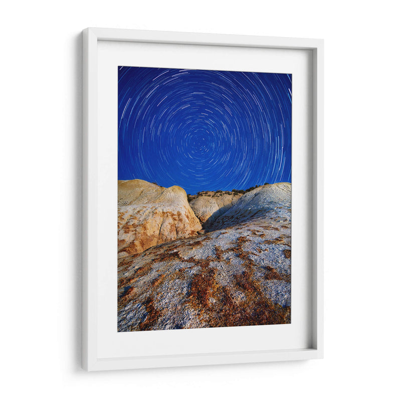 Trayecto azulado | Cuadro decorativo de Canvas Lab