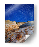 Trayecto azulado | Cuadro decorativo de Canvas Lab