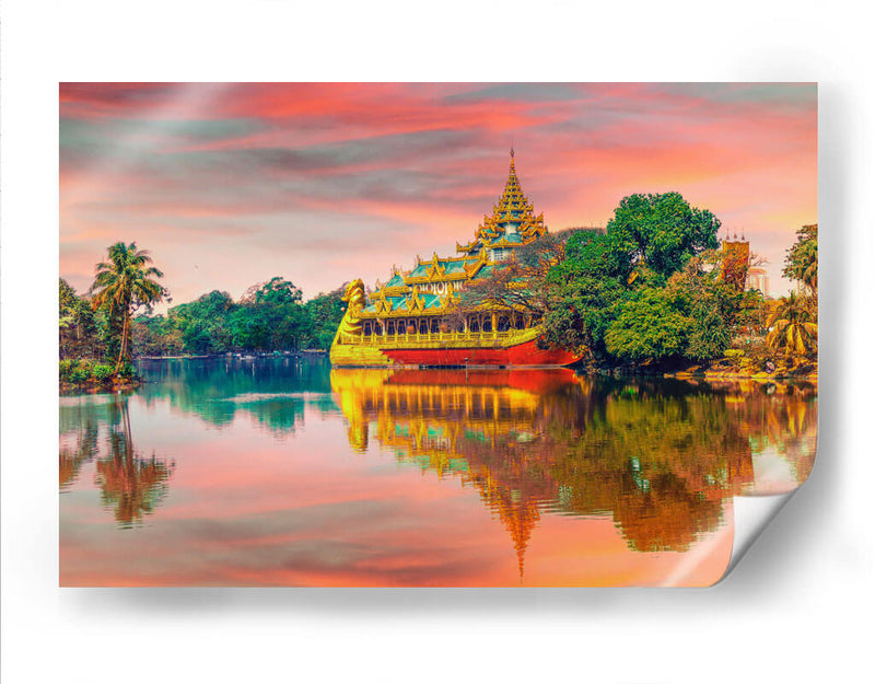 El shwedagon | Cuadro decorativo de Canvas Lab