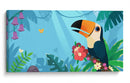 Tucán feliz ilustrado | Cuadro decorativo de Canvas Lab