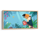 Tucán feliz ilustrado | Cuadro decorativo de Canvas Lab
