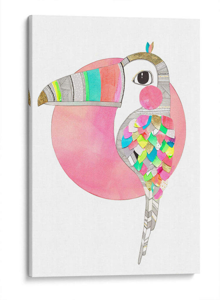 Tucán ilustrado | Cuadro decorativo de Canvas Lab