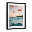 Tulum y nubes rosas | Cuadro decorativo de Canvas Lab