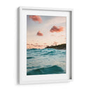 Tulum y nubes rosas | Cuadro decorativo de Canvas Lab