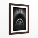 Túnel con luz blanca | Cuadro decorativo de Canvas Lab