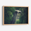 Túnel entre el bosque | Cuadro decorativo de Canvas Lab