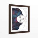 Un universo en tu cabello | Cuadro decorativo de Canvas Lab
