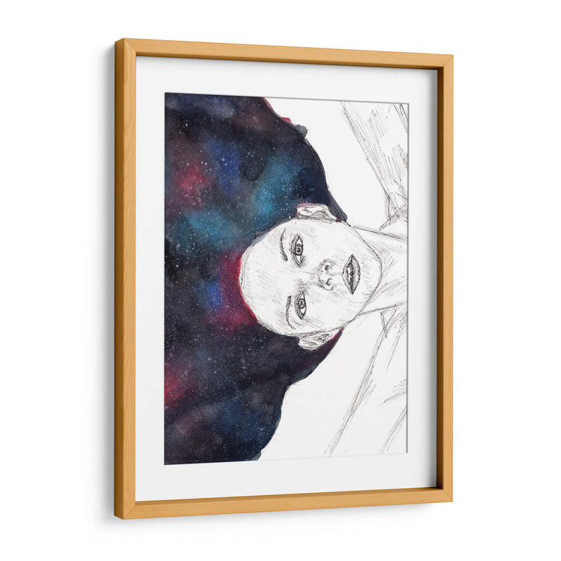 Un universo en tu cabello | Cuadro decorativo de Canvas Lab