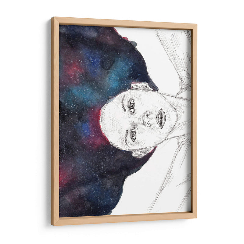 Un universo en tu cabello | Cuadro decorativo de Canvas Lab