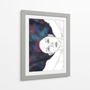 Un universo en tu cabello | Cuadro decorativo de Canvas Lab