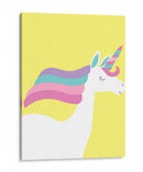 Unicornio alegre | Cuadro decorativo de Canvas Lab