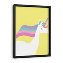 Unicornio alegre | Cuadro decorativo de Canvas Lab