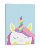 Unicornio de frente | Cuadro decorativo de Canvas Lab