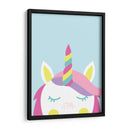 Unicornio de frente | Cuadro decorativo de Canvas Lab
