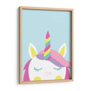 Unicornio de frente | Cuadro decorativo de Canvas Lab