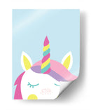 Unicornio de frente | Cuadro decorativo de Canvas Lab