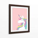 Unicornio pastel | Cuadro decorativo de Canvas Lab