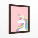 Unicornio pastel | Cuadro decorativo de Canvas Lab