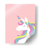 Unicornio pastel | Cuadro decorativo de Canvas Lab
