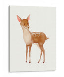 Venadito de acuarela | Cuadro decorativo de Canvas Lab