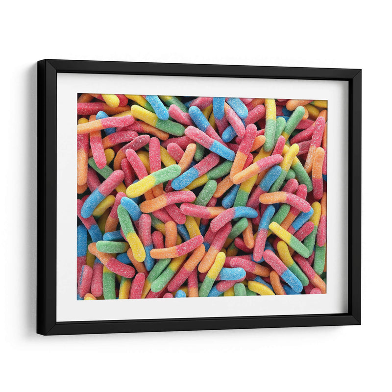 Viboritas de gomita | Cuadro decorativo de Canvas Lab