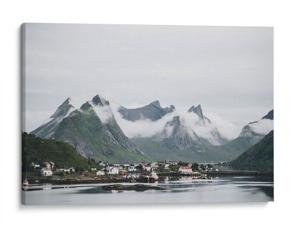 Villa de Reine, Noruega | Cuadro decorativo de Canvas Lab